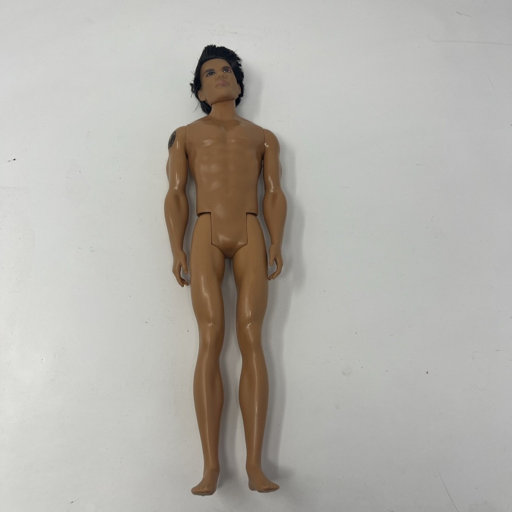 Mattel Barbie Collector Twilight New Moon Jacob Doll Tattoo Nude